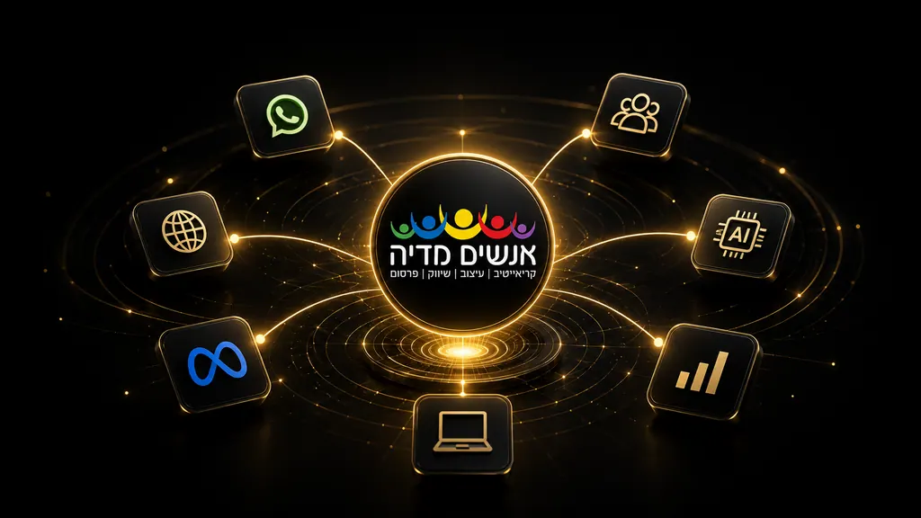 מערכת AI ואוטומציה המחברת בין מערכות עסקיות