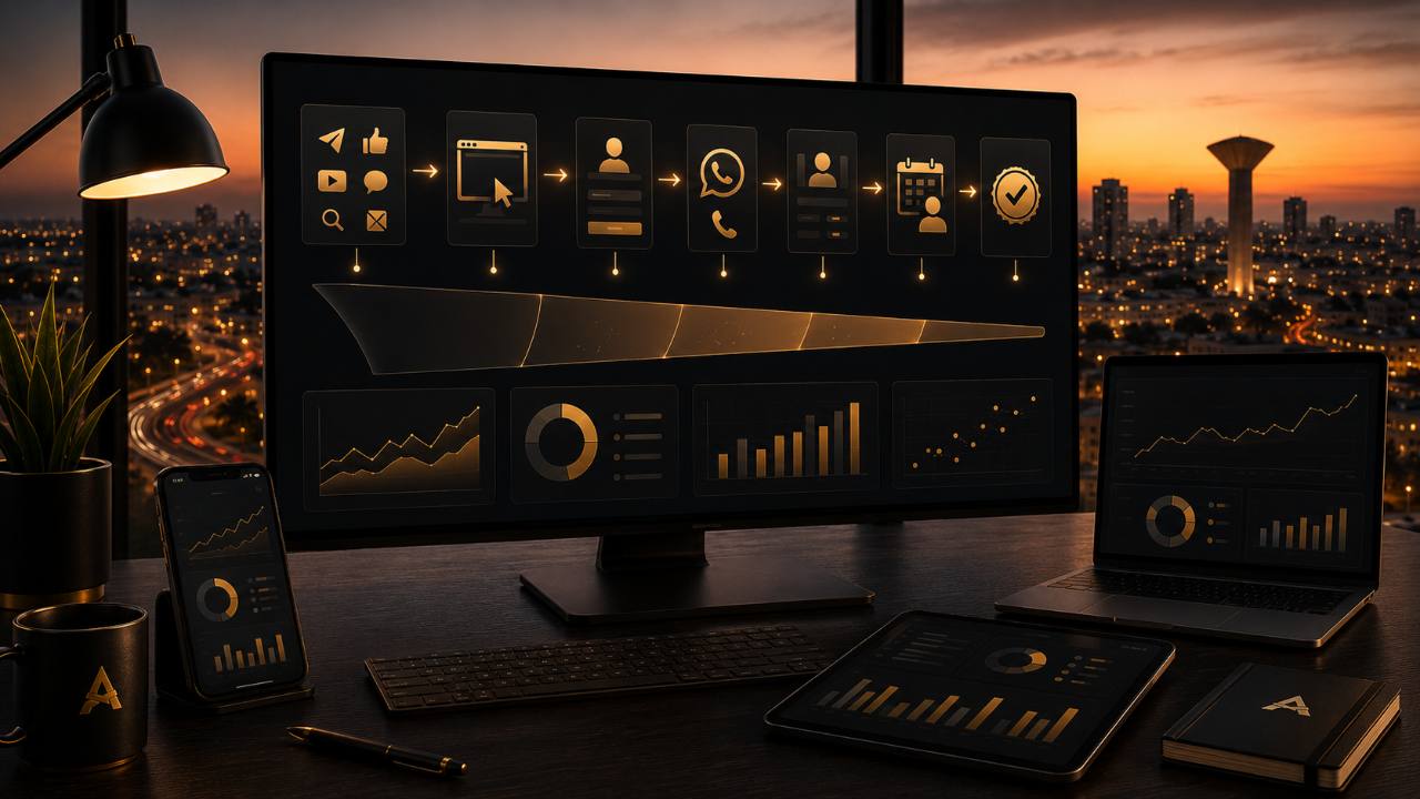 משפך שיווקי מליד ועד עסקה